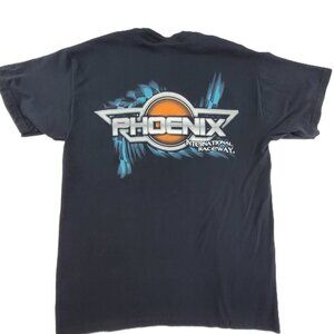 Gildan Phoenix Int'l Raceway T Shirt Mens M Black PIR NASCAR Auto Car Racing
